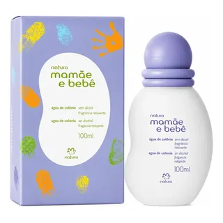 Água De Colônia Mamãe E Bebê Relaxante Natura 100 Ml