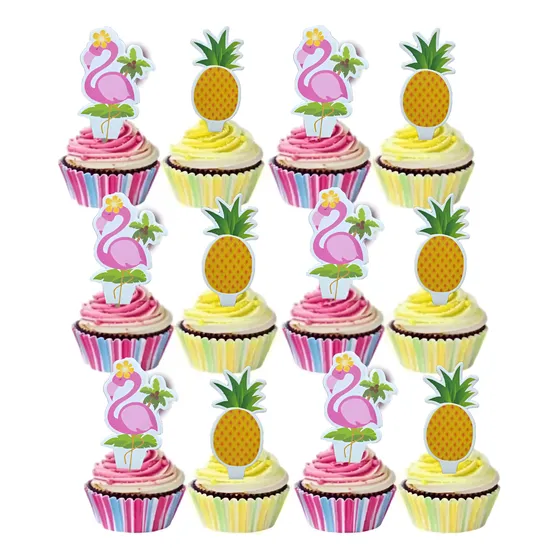Toppers Decoración Torta Cupcakes Cumpleaños Diseños