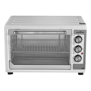 Forno Elétrico Britùnia 50l Com Timer Branco 127v Forno Elétrico Britùnia 50l Com Timer Branco 127v