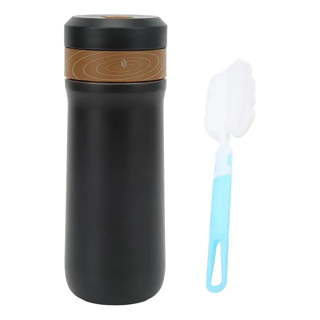 2 En 1 Cafetera Francesa A Presión Cafetera Portátil 320 Ml