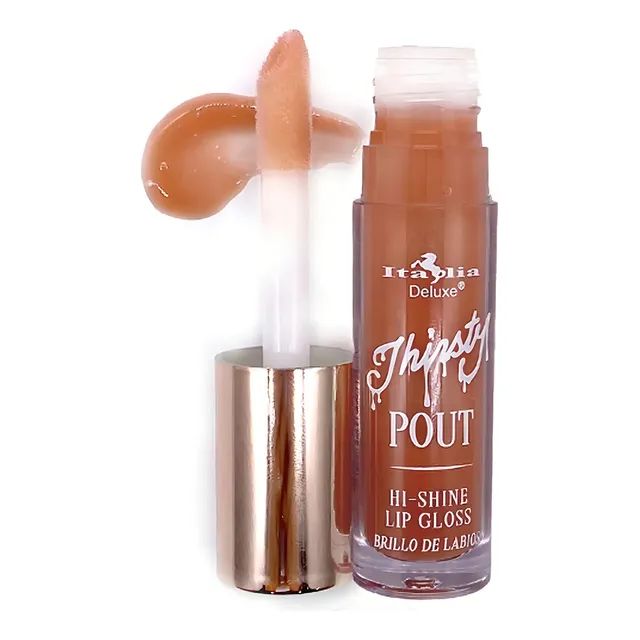 Thirsty Pout Hi-shine Lip Gloss Italia Deluxe Acabado Brillo Color Chic