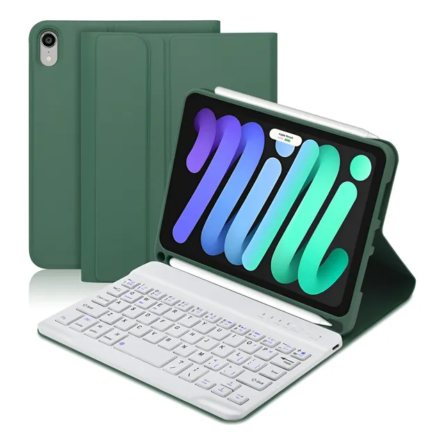 Funda Teclado Inalámbrico Para iPad Mini 8.3 Pulgada