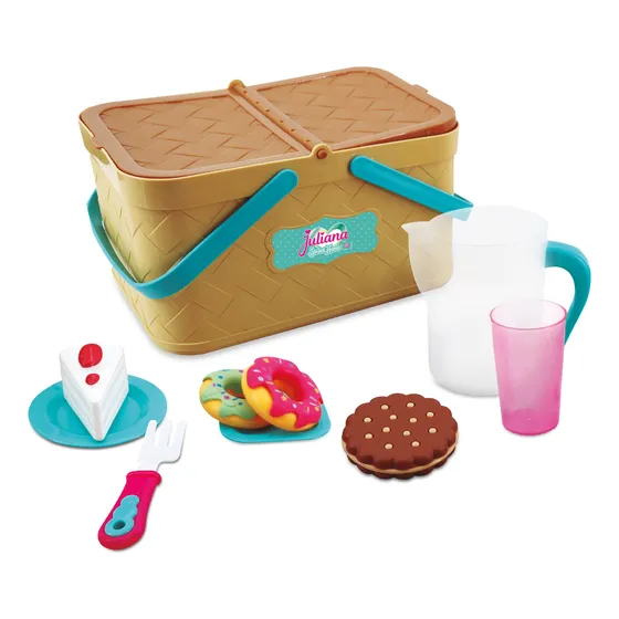 Juliana Sweet Home Mi Primer Canasto De Picnic Accesorios