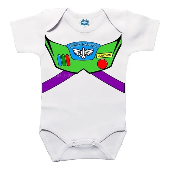 Body De Bebe Personalizado Buzz Lightyear