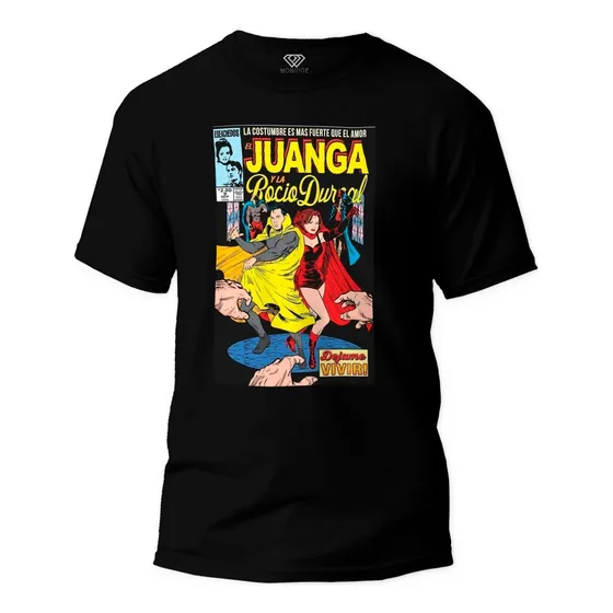 Playera Estampada Juan Gabriel Comic Tshirt Dtf