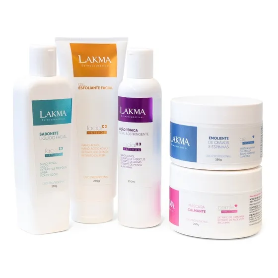 Lakma Kit Limpeza De Pele Profunda 5 Itens