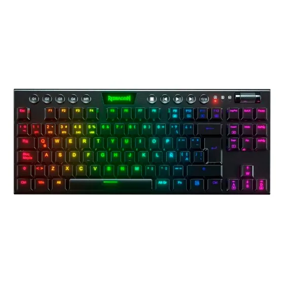 Teclado Inalámbrico Redragon Horus Fs Negro Red Switch Esp