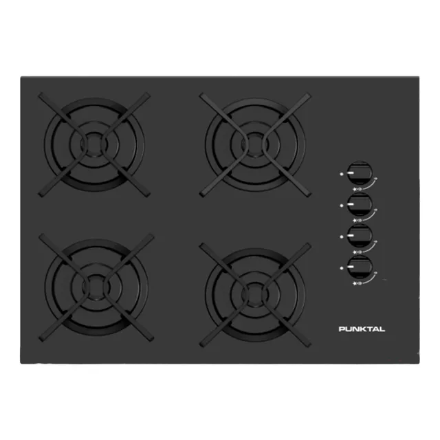 Anafes Anafe Mesa De Vidrio A Gas Punktal Pk-ag848 - Fama