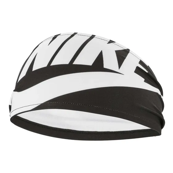 Vincha Ancha Nike Blanca Y Negra