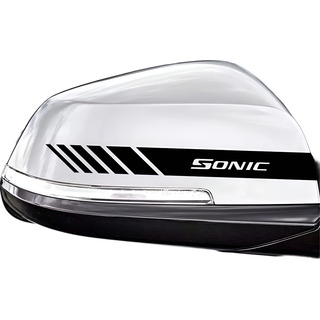 Par Calcomanías Para Espejos Retrovisor De Chevrolet Sonic Par Calcomanías Para Espejos Retrovisor De Chevrolet Sonic