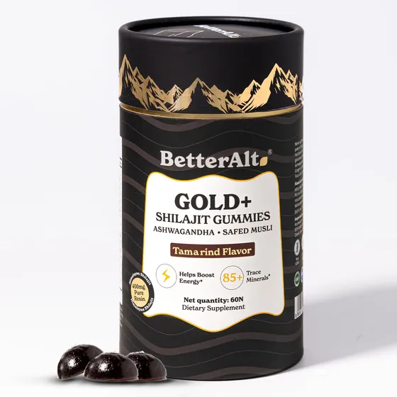 Gomitas Better Alt Gold+ Shilajit - 60