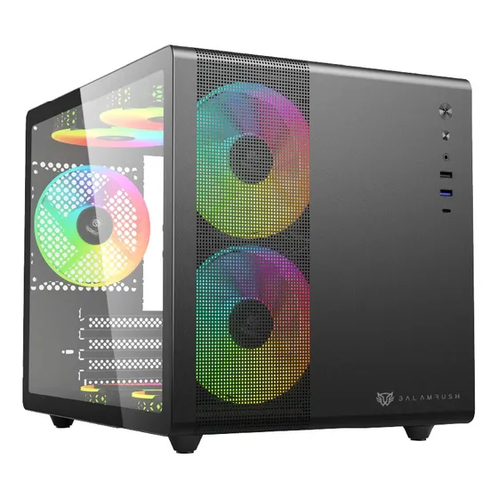 Gabinete Gamer Micro Torre Tank Mini Gi930 Blanco