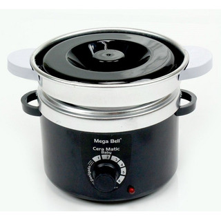 Aquecedor De Cera Cera-matic Baby 200g Com Refil-black Aquecedor De Cera Cera-matic Baby 200g Com Refil-black