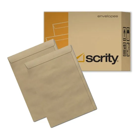Envelope Saco Pardo Skn 18 - 12,5 X17,6cm  - Cx. C/ 250