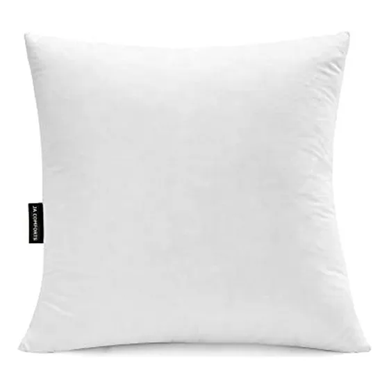 Almohada De Plumas De Ganso - Relleno Premium, Blanca