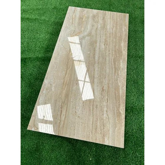 Porcelanato Beige Brillante Económico 1,20x60 