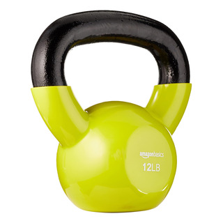 Vinilo Kettlebell Amazon Basics De 9,07 Kg/20 Libras, Naranj Vinilo Kettlebell Amazon Basics De 9,07 Kg/20 Libras, Naranj
