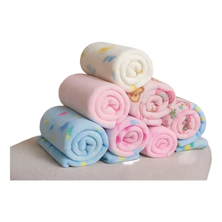 Kit 3 Mantas Infantil Microfibra 90x90cm | Macia, Leve