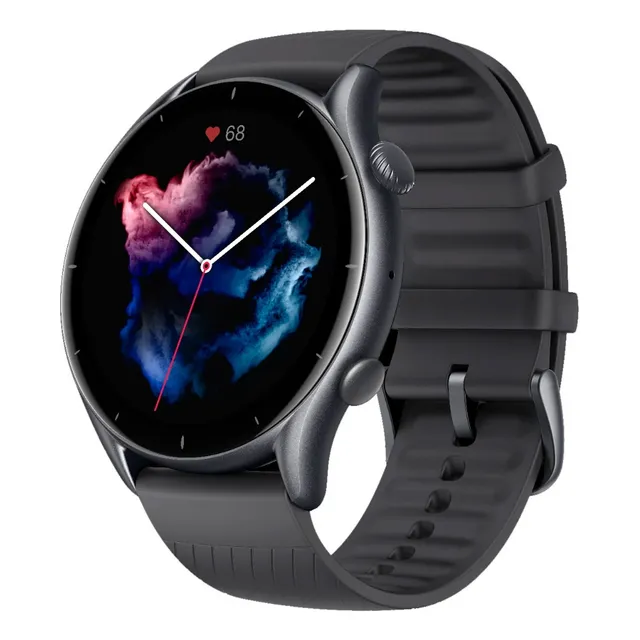Reloj Inteligente Amazfit Gtr 3 Smartwatch 1.39´´ Gps Color de la caja Thunder black Color de la malla Thunder black