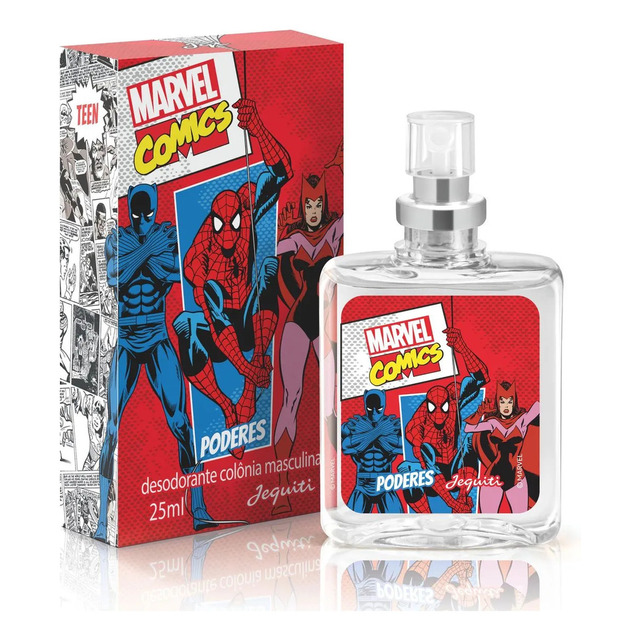 Perfume Infantil Menino Marvel Comics Poderes 25ml Perfume Infantil Menino Marvel Comics Poderes 25ml