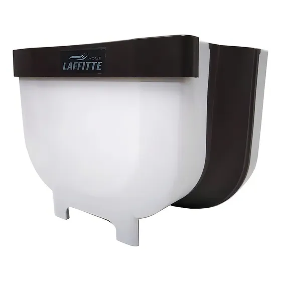 Tacho Cesto De Basura Plegable Colgante Mesada Cocina Auto 8L Grande Xl Laffitte