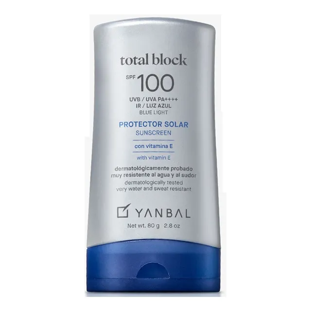 Bloqueador Solar Total Block Spf 100 Marca Unique Nuevo
