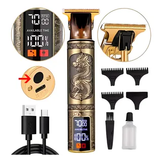 Maquina Acabamento RecarregĂĄvel Cabelo Barba Sem Fio Digital Maquina Acabamento RecarregĂĄvel Cabelo Barba Sem Fio Digital