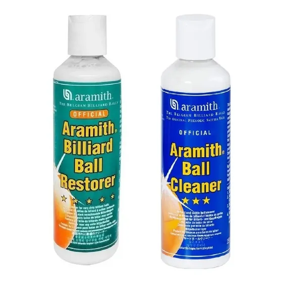 Kit Limpador E Restaurador De Bolas Bilhar Aramith