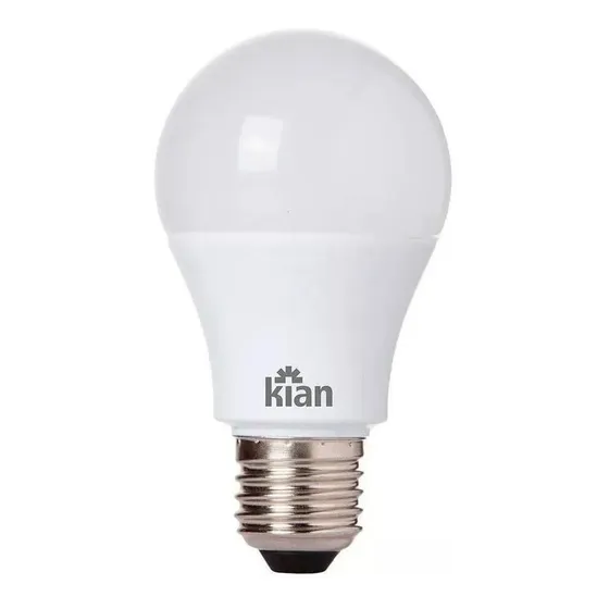 kit 10 Lâmpada Led 12w Bulbo Pera 6500k Branco Frio 127/220V - Kian Cor da luz Branco-frio