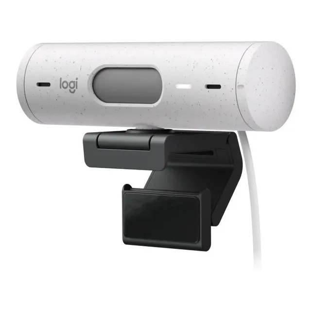 Cámara web Logitech Brio HD Brio 500 Full HD 30FPS color blanco