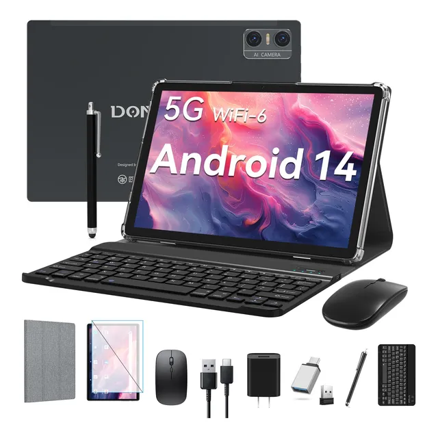 Tablet Android 14 Más Nuevo De 2024, Tablet De 10 Pulgadas