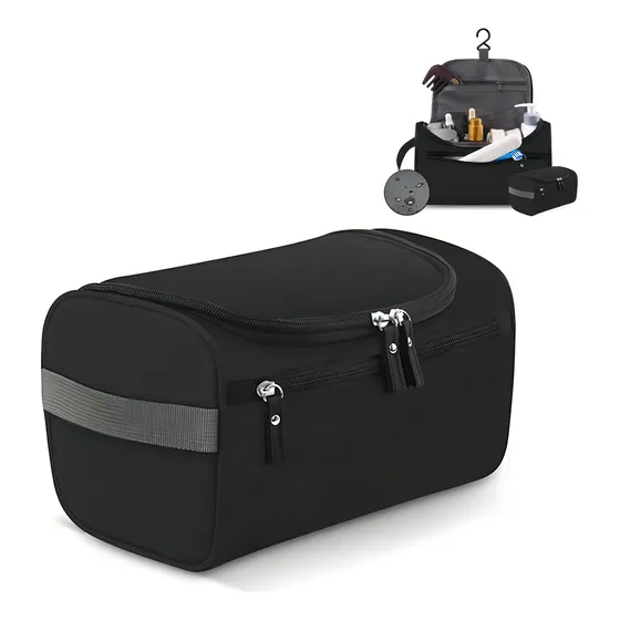 MENEEDXP BHW00136A neceser organizador viaje colgar organizador portable color negro