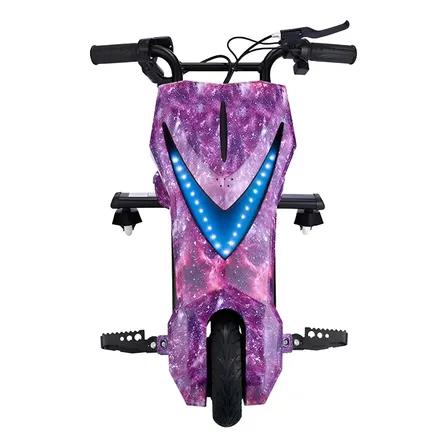 Patinete Elétrico 3 Rodas Triciclo Infantil Drift 350w 65kg Cor Galáxia Rosa