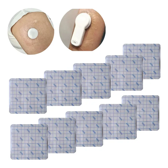 Adesivo Para Proteger Sensor Diabete Glicemia Libre - 10 Und