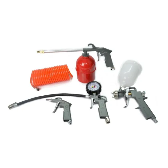 Kit Pistola Compresor 5 Piezas The Best