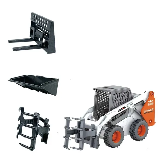 Tractor Minicargador Caterpillar Maquinaria Construcción