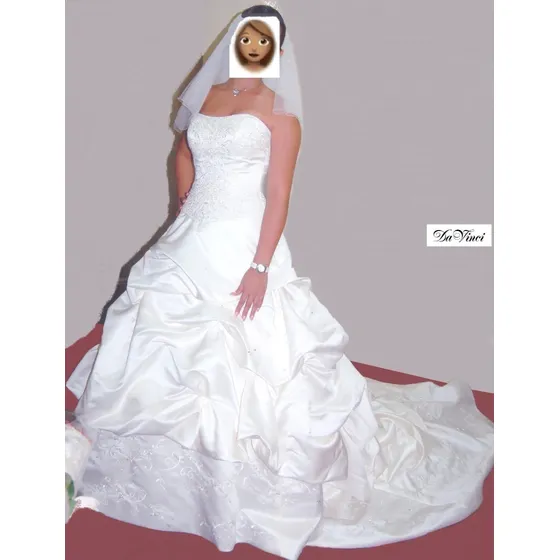 Vestido De Novia Tipo Princesa Espalda De Corsé