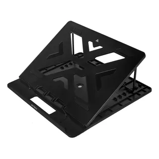 Base Para Laptop Acteck Stand Frezze Book Prime Be220 Color Negro Led Negro