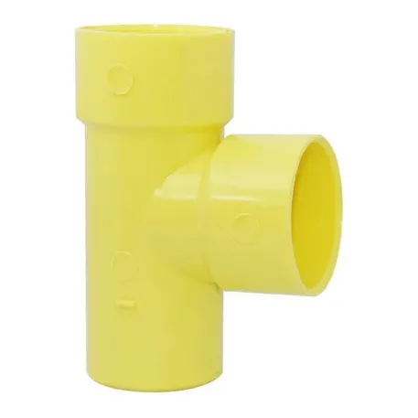 Tee Pvc Aguas Negras 2 Pulgadas X 2 Pulgadas Amarilla