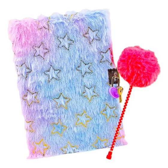 Diario Intimo Peluche Con Candado + Lapicera Nena Niñas