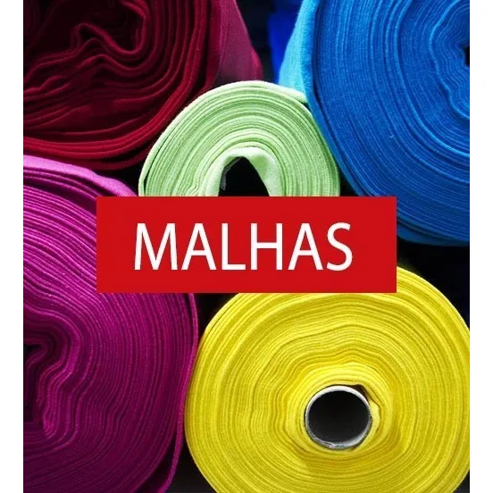 1 Kilo Tecido Malha 100% Algodão Fio 30 Penteada  Merceriz
