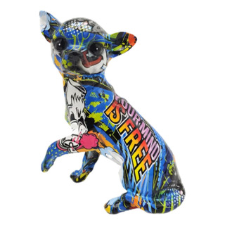 Chihuahua Adorno Estatua Para Perros Decoración Estilo C Chihuahua Adorno Estatua Para Perros Decoración Estilo C