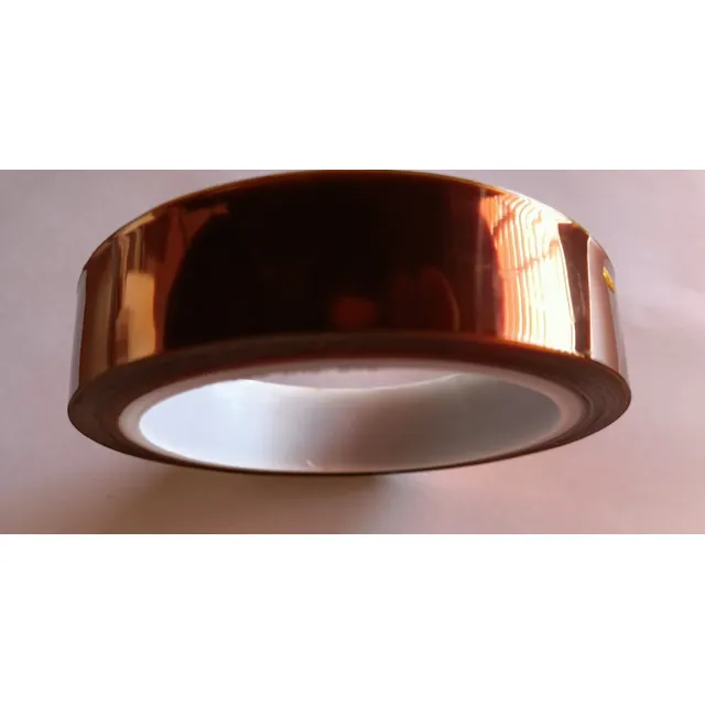Kapton Tape Con Antiestatica  3/4   X 36 Yardas, Pack 5 Pzs