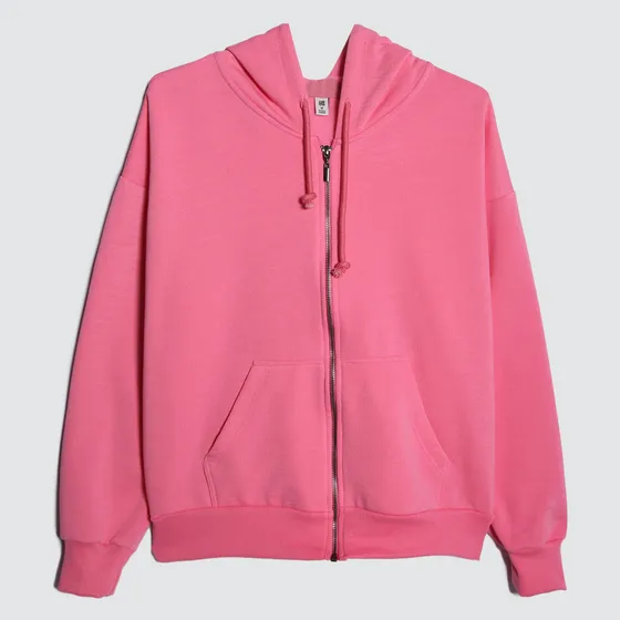 Buzo Mujer Ostu Zipper Rosado Poliéster 40060314-72831