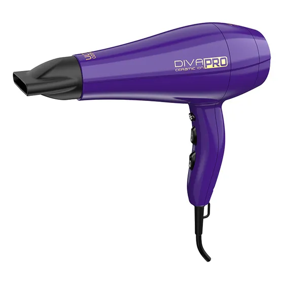 Secador De Pelo Gama Italy Salon Pro Diva 4d Therapy Rosa 