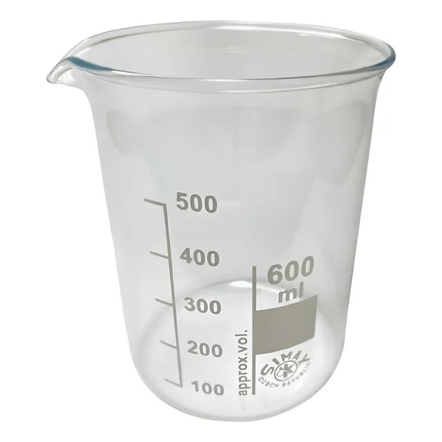 Vaso De Precipitado Simax 417010600 600 Ml Vidrio Bajo