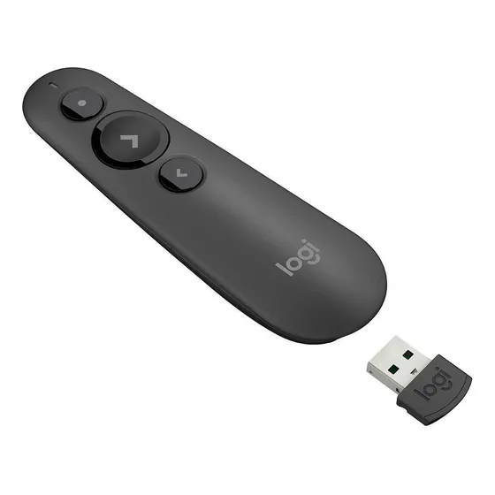 Apresentador Sem Fio Logitech R500s Com Laser Usb Bluetooth