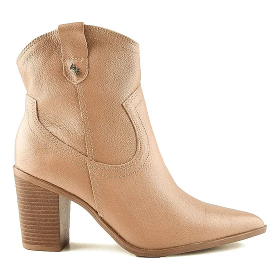 Bota Casual Taco Alto Via Marte Minx