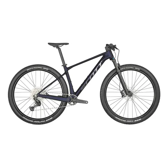 Bicicleta Mtb Scott Scale 930 23 Carbon 12v Blanco/negro Color Azul Tamaño Del Marco 19.5