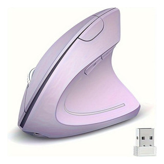 Mouse Ergonómico De Asoyiol Inalámbrico, Mouse Vertical Púrp Mouse Ergonómico De Asoyiol Inalámbrico, Mouse Vertical Púrp